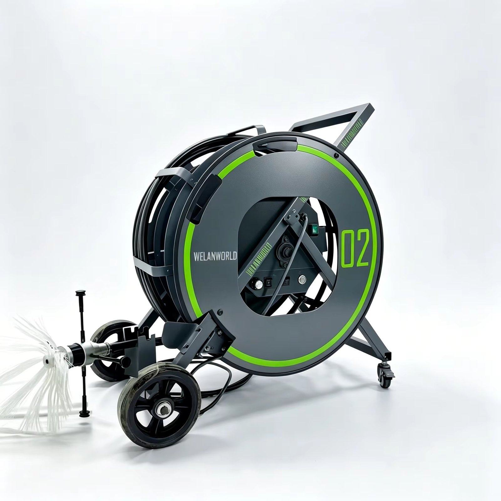 Rotary Brush Duct Cleaning Equipment Clean Circular and Rectangular Ducts Cleaning Machine - Image 7