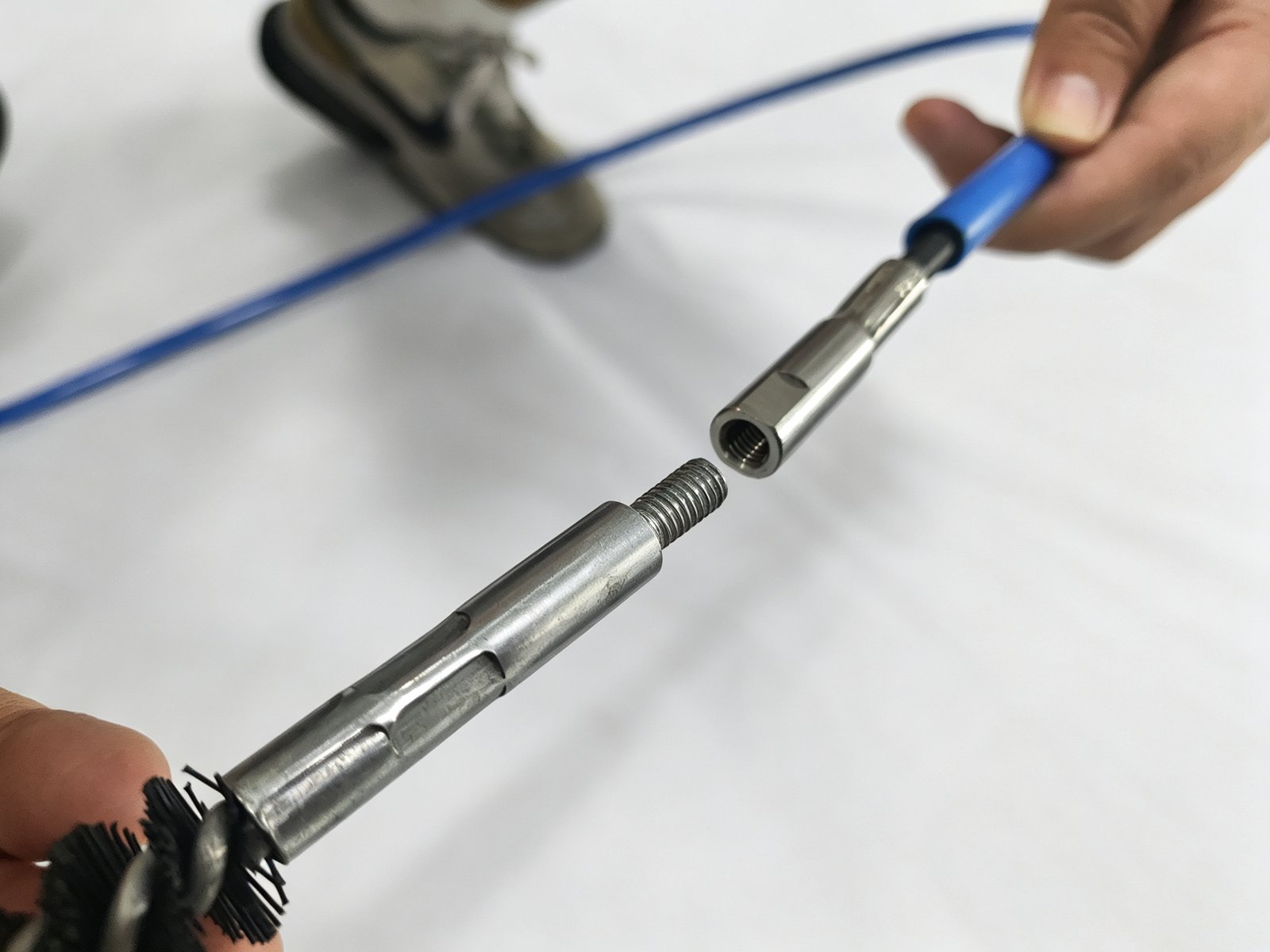 Handheld Portable Flexible Shaft Hvac air Conditioner Duct Power Chimney Cleaning Machine - Image 5