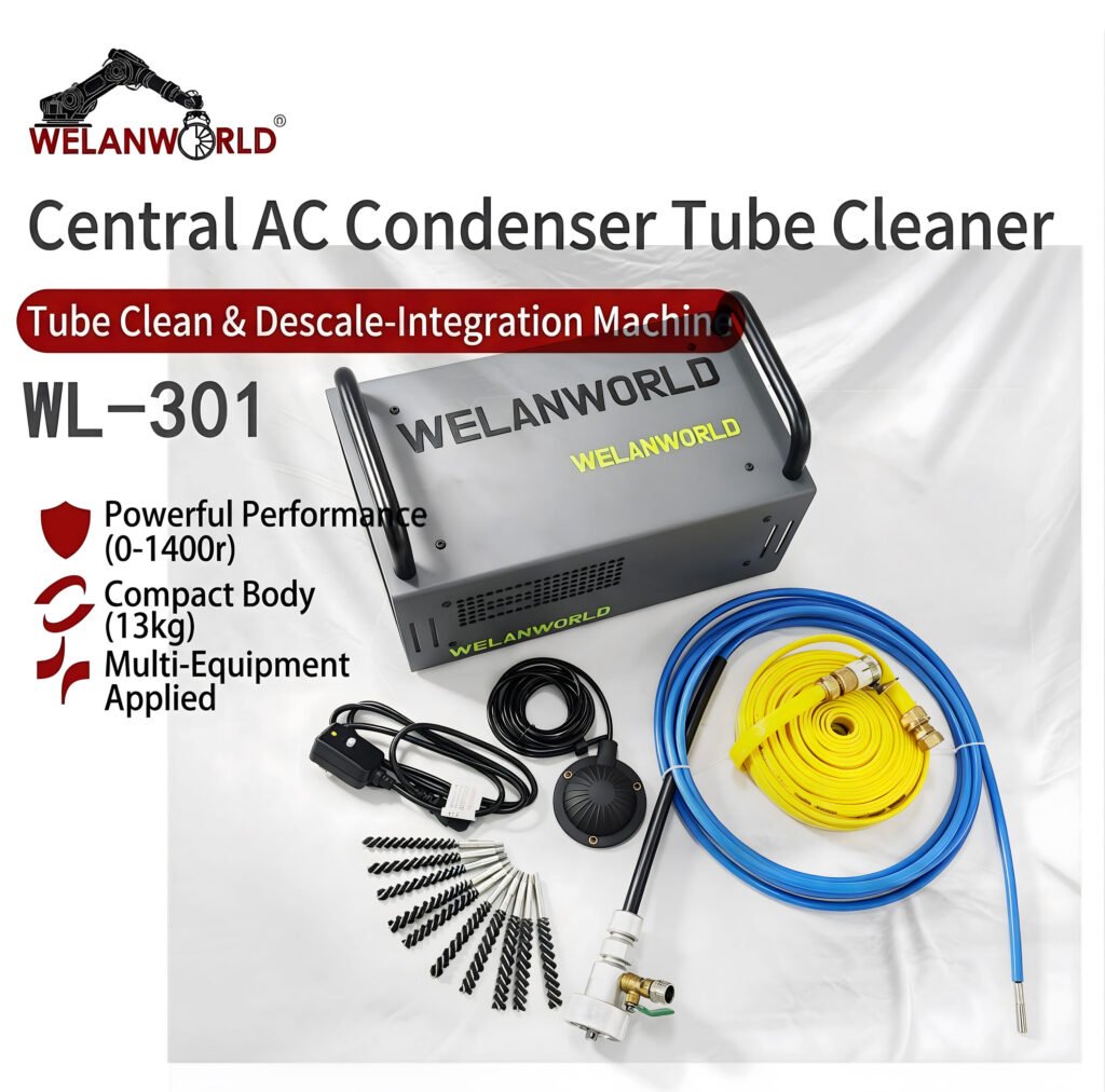 Handheld Portable Flexible Shaft Hvac air Conditioner Duct Power Chimney Cleaning Machine
