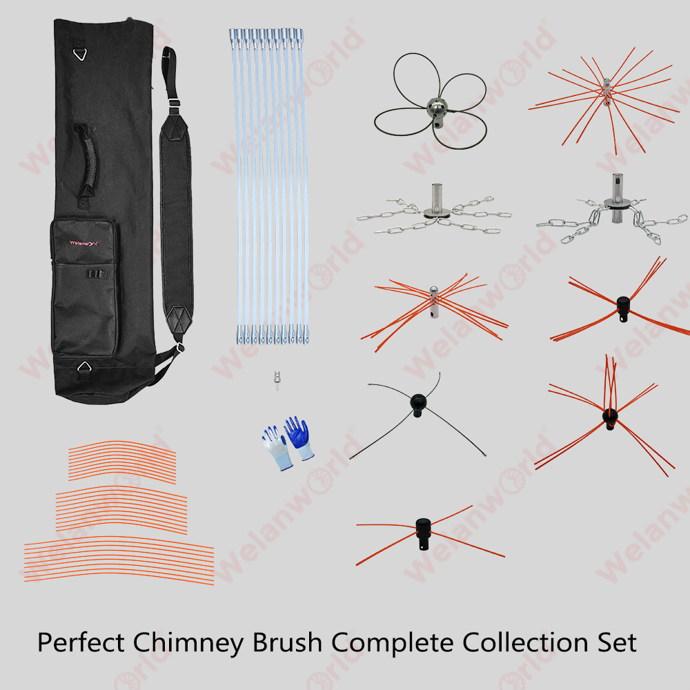 Perfect Luxurious and multifunctional Chimney Brush Set