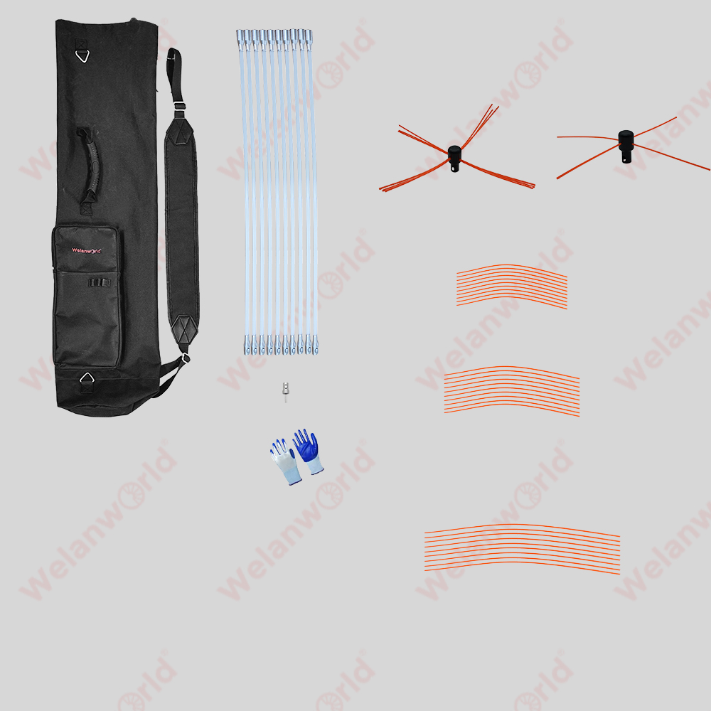 Chimney Adjustable Bristle Length Cleaning Set